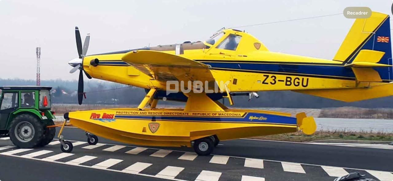 Mafia boss dhe Air Tractor Fire Boss