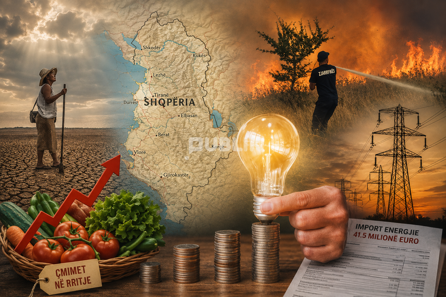Klima po i kushton miliona euro  Shqipërisë:
