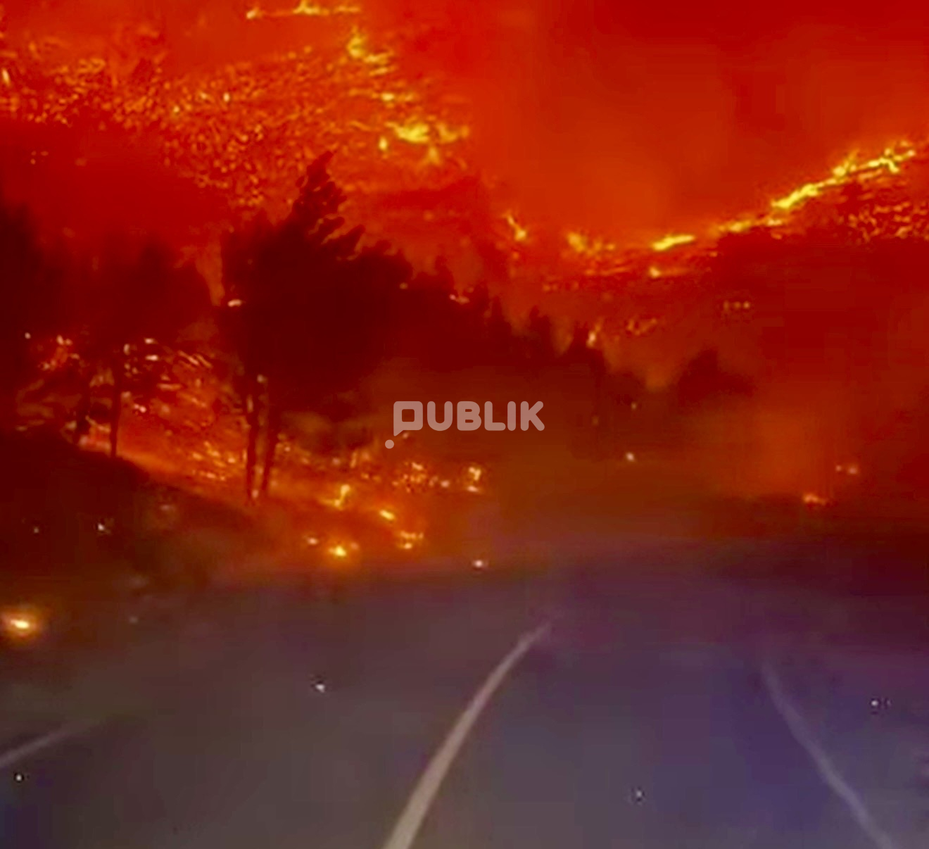 Kroacia nën pushtetin e flakëve