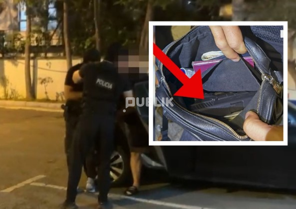 Me pistoletë gati për qitje, arrestohet 40-vjeçari në Tiranë