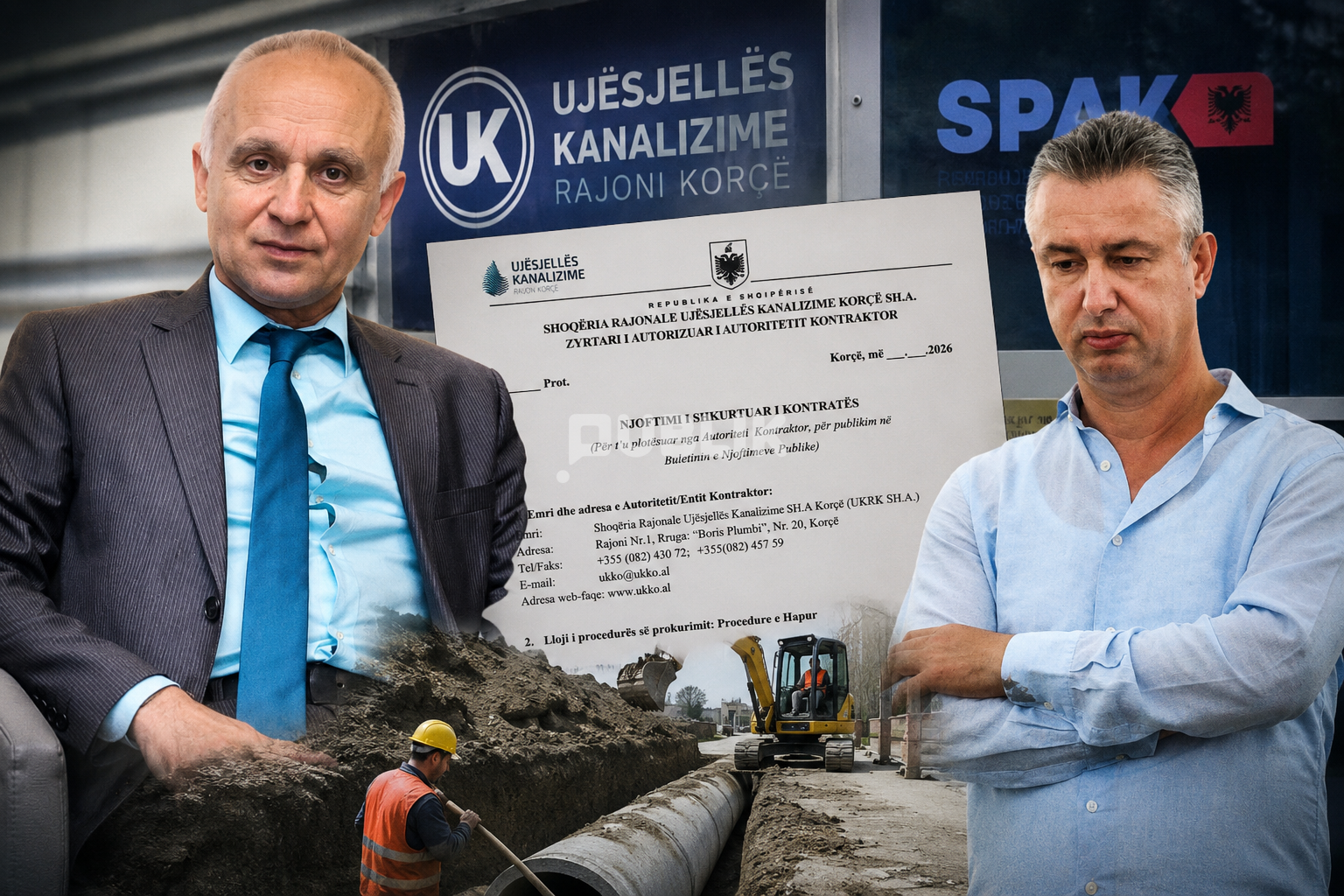 Tenderin e Ujësjellësit në Korçë e “gllabëron” oferta më e shtrenjtë