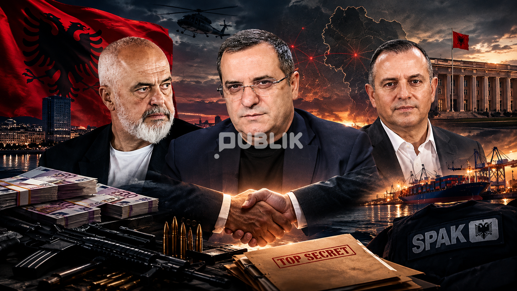 Aleanca e Pis-Mafias, Roni, Rama, Bela, Rraketa