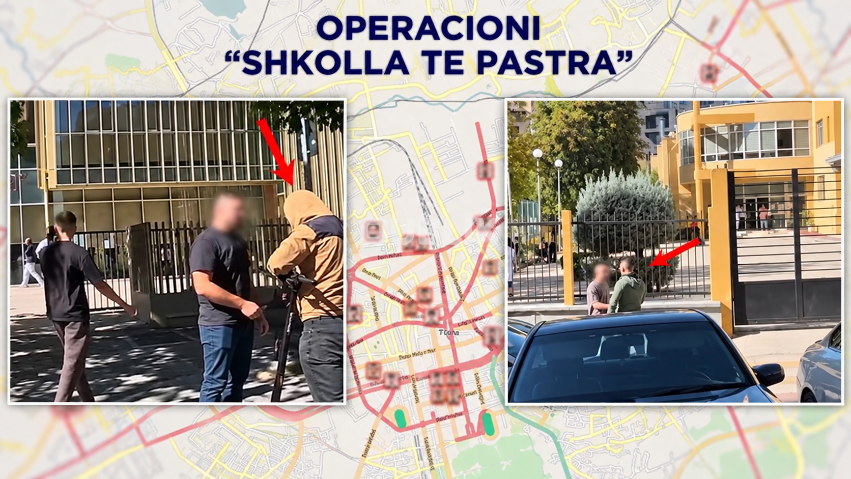 Policia e Tiranës, godet  grupet që shisnin drogë afër shkollave.