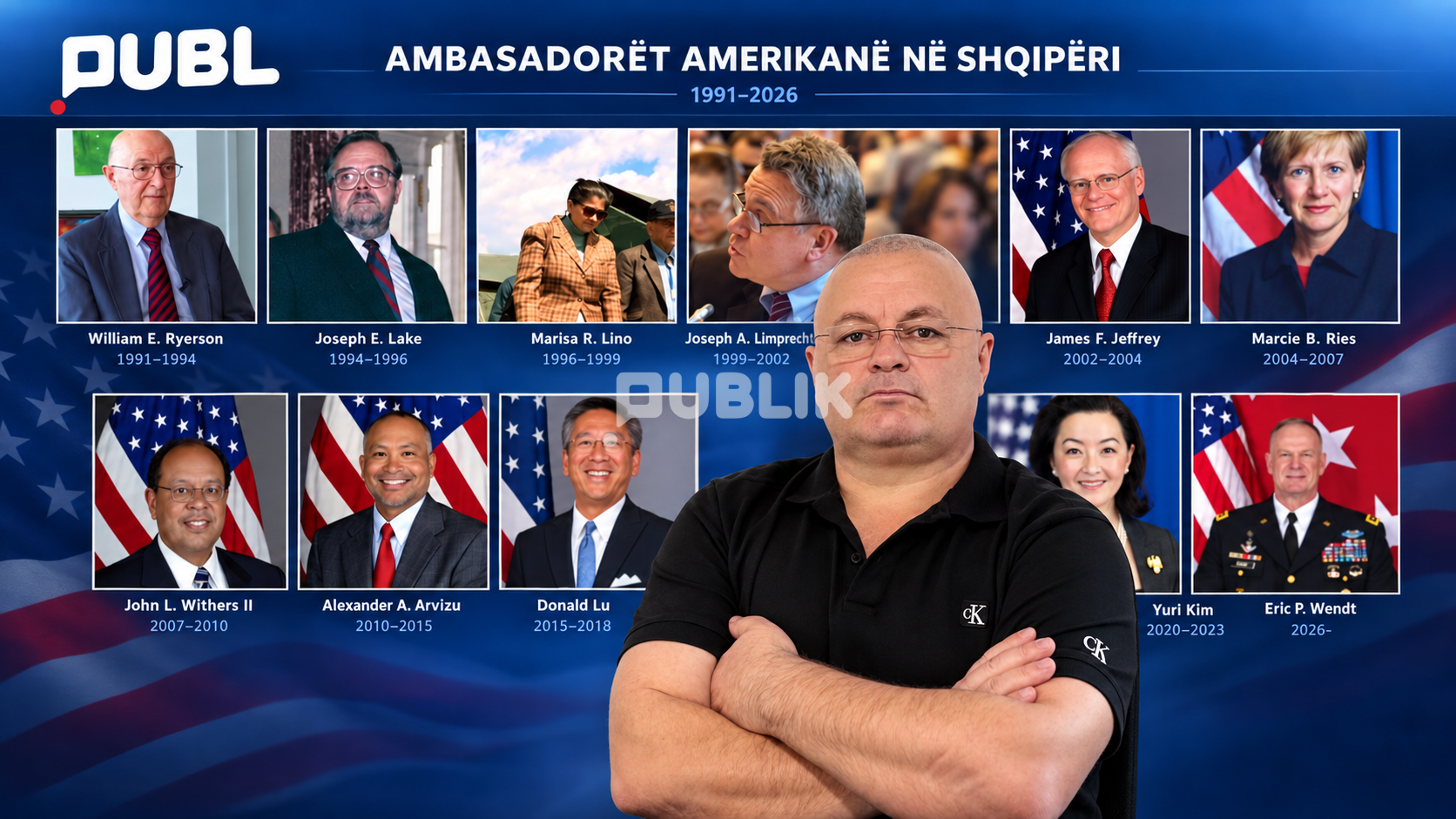 Një letër troç  për gjeneralin  ambasador Eric Wendt