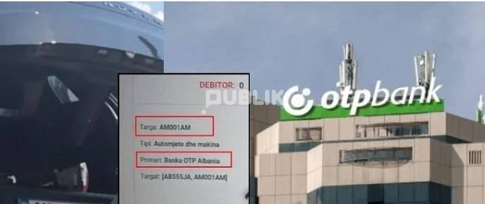 Makina që udhëtonte Luan Muça, në pronësi të OTP Bank