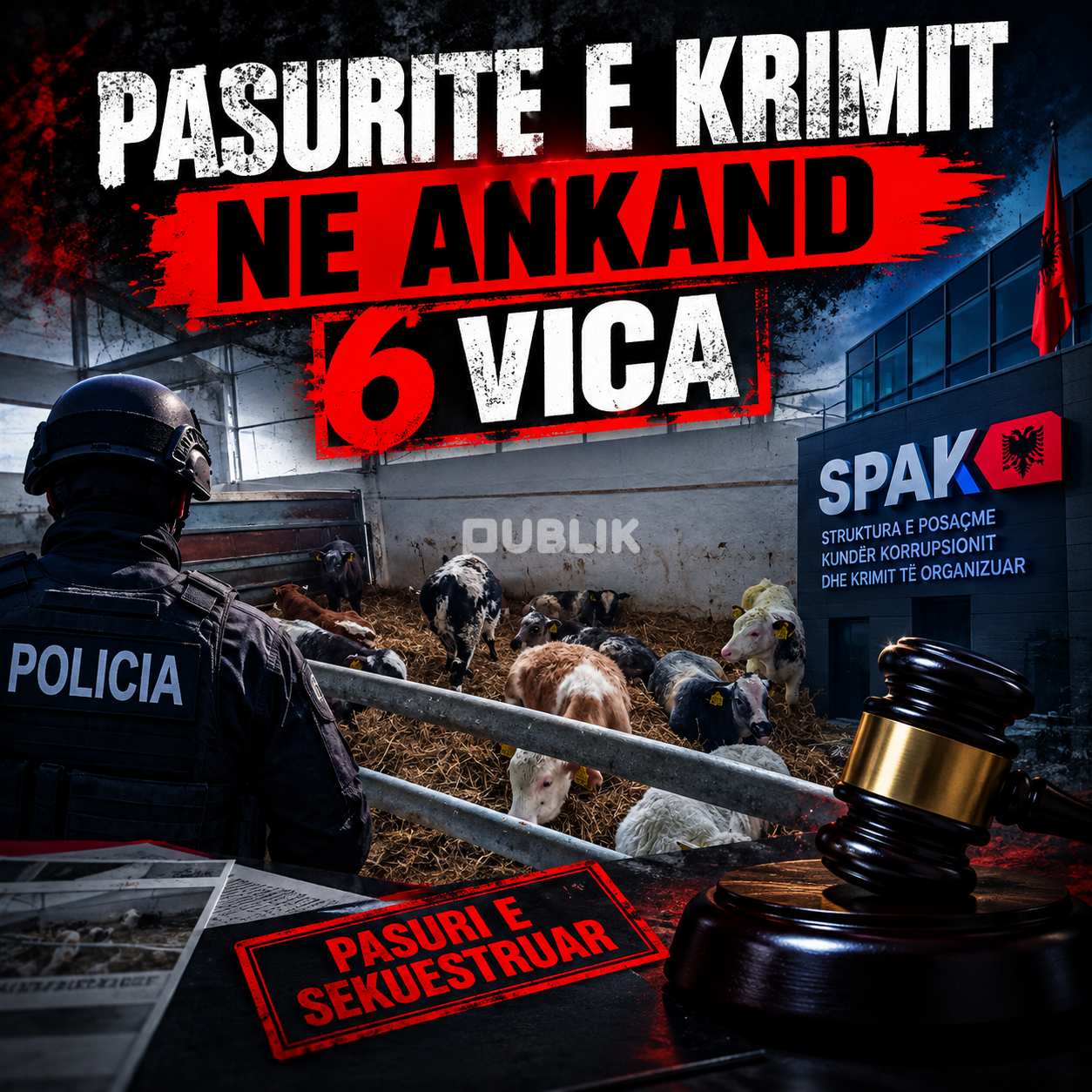 Nga delet te viçat, shteti nxjerr në ankand pasuritë e sekuestruara krimit
