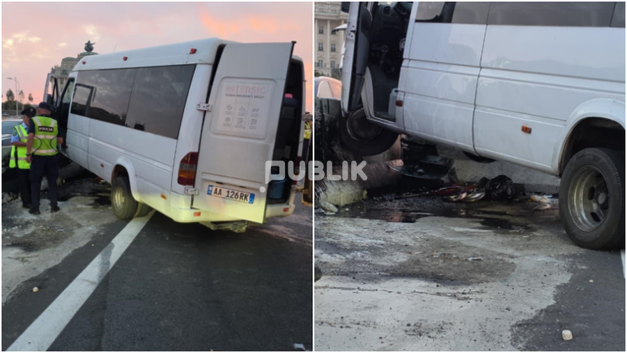 Aksident pranë mbikalimit të Kasharit, 4 të plagosur