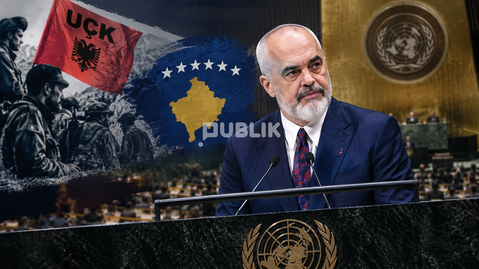 “Lideri Global” e harron Kosovën kur ngjitet në podiumin e OKB-së