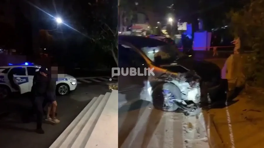 Përplasi 4 makina, arrestohet 30-vjeçari i kërkuar për vjedhje