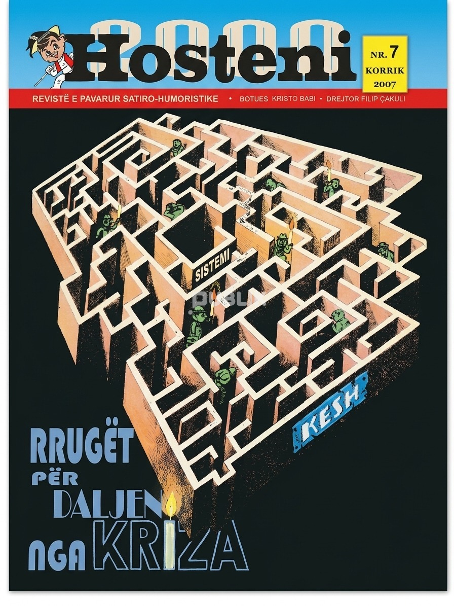 Rikthehet “Hosteni”, revista ikonike e humorit që i mbijetoi diktaturës