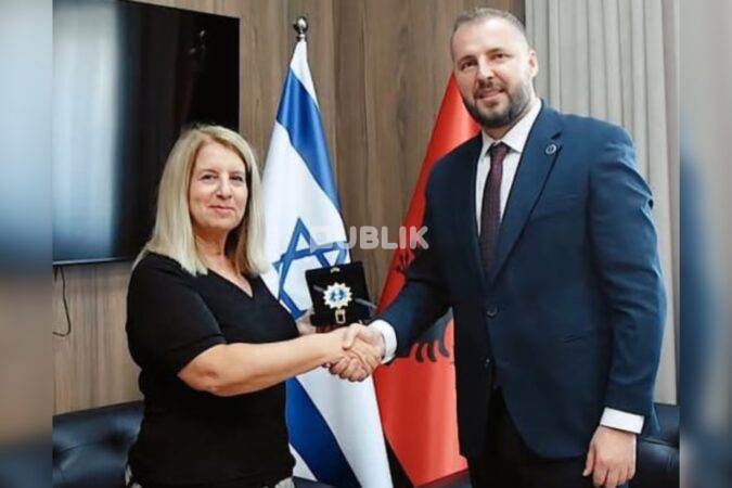Kreu i AMP, Klevis Qose, pret ambasadoren e Izraelit, Galit Peleg