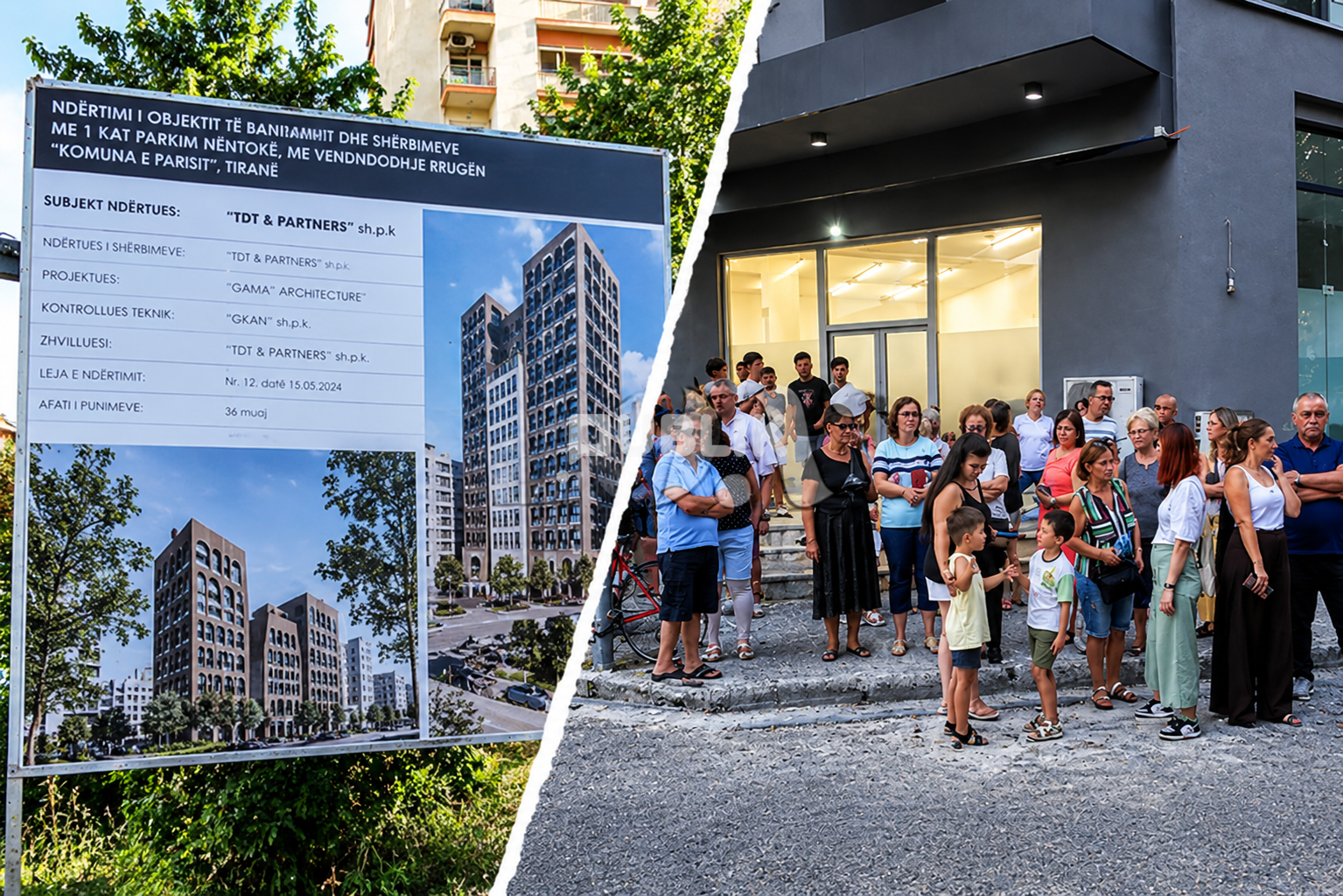 Banorët e “Kika 1” protestojnë për lejen e çunave të “APEX-it”