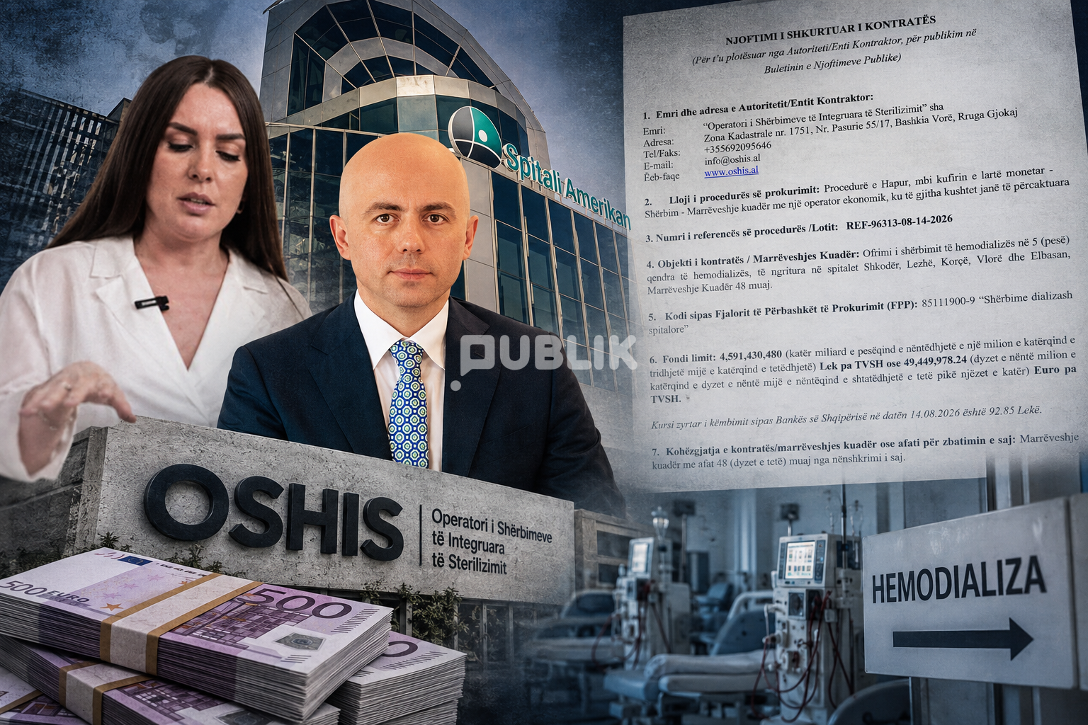 Arisa Cane e OSHIS-it i jep pa garë 49.4 mln euro “Diaverum”