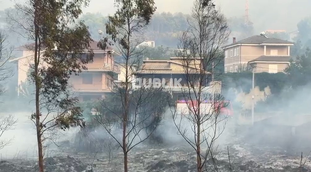 Situatë kritike nga zjarret në Levan, 3 persona me shenja asfiksie