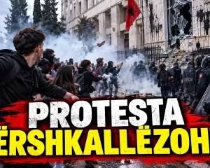 Përplasje të dhunshme në Tiranë, mbyllet protesta e gjashtë kundër Ramës