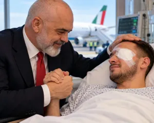 Propagandë edhe me Erjonin që po rrezikon syri