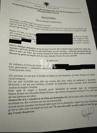  Kujdes se ke dhe gocë   Mori pjesë në protestë  kërcënohet pedagogia