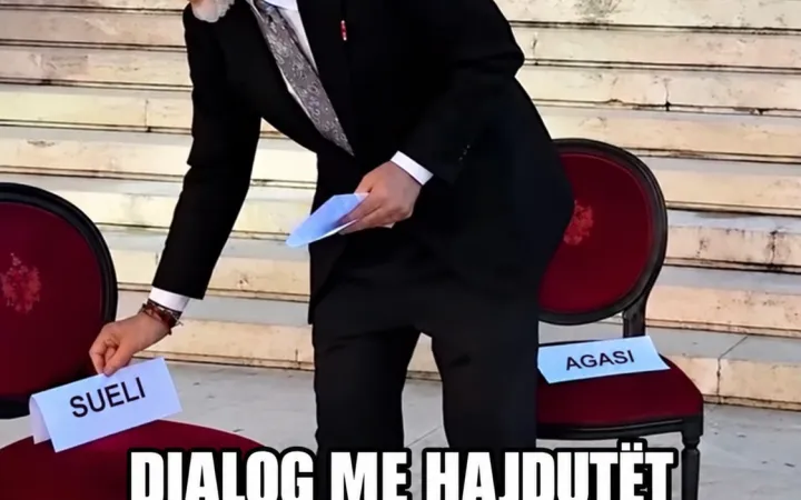 Dialogu haluçinant në kohën e gurit, dajakut dhe gazit lotsjellës