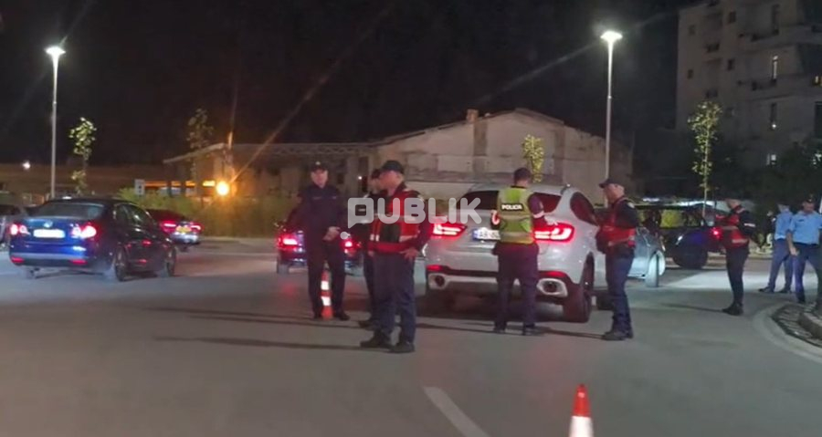 Policia zbarkon me kontrolle “blic” në Vlorë