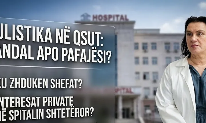 Vilma Mema, mungesat në punë dhe pikëpyetjet për Okulistikën në Spitalin Francez