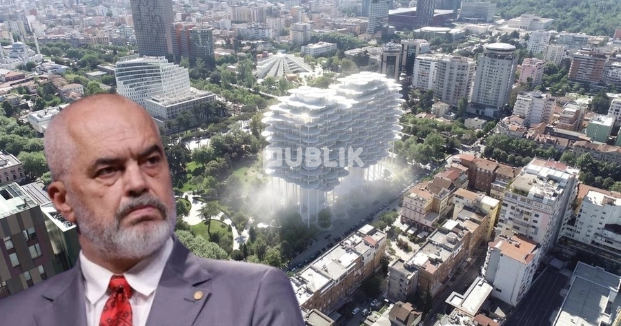 Kulla që nuk e ‘prek’ Parkun Rinia, vetëm i hipën sipër