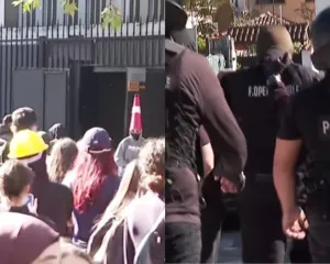 Thyhet dera e Gjykatës së Apelit dhe i vihet flaka godinës