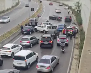 Aksident masiv mes disa automjetesh në Unazën e Madhe