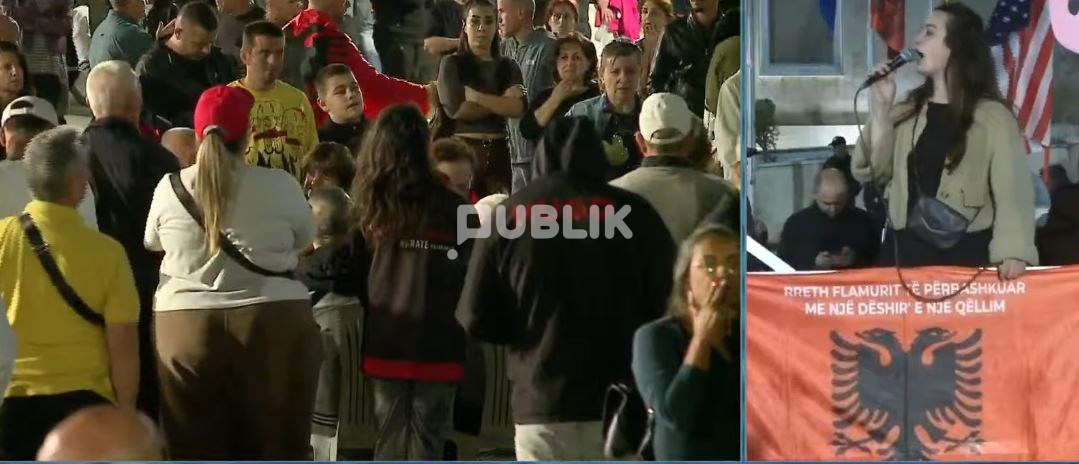 Shqiptarët e diasporës protestë në Bruksel, kërkojnë anëtarësimin e Shqipërisë në BE pa Ramën