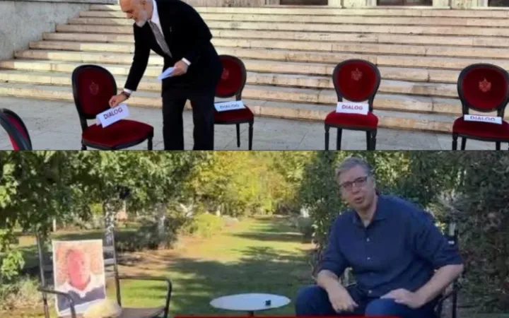 Si e kopjoi ‘Liderin Global’ DIALOGUN nga ‘vëllai’ i tij i Serbisë
