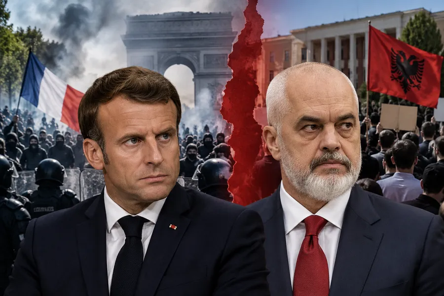 Nga Parisi në Tiranë, Macron dhe Rama në sinkron ndaj protestave