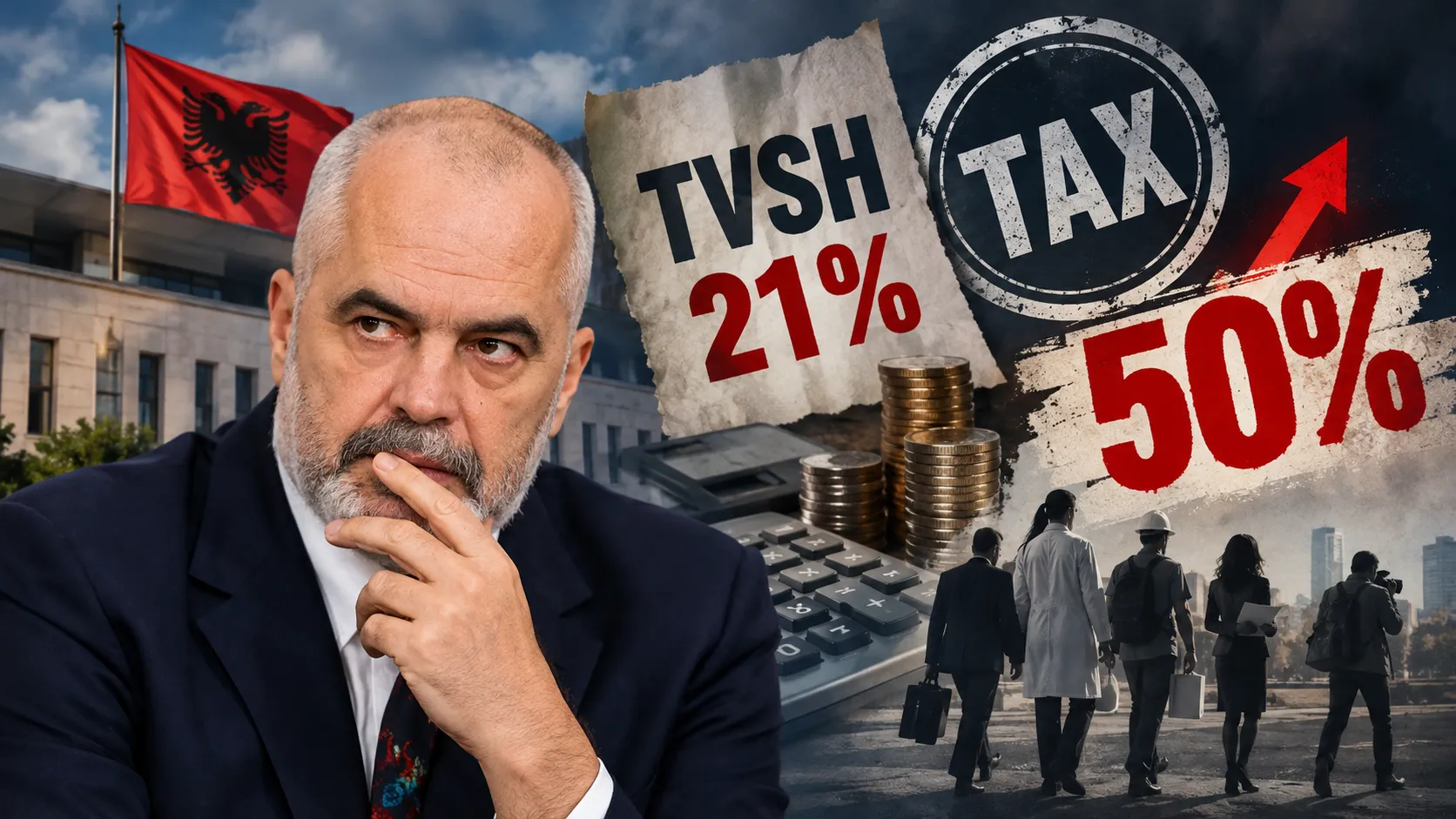 Taksat e Ramës për biznesin ia kalojnë edhe Suedisë: 50%