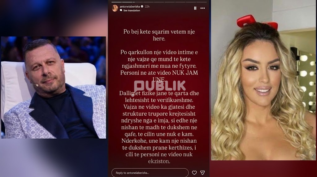 Revoltohet Antonela Berisha: S’jam unë te videot e Adi Hilës