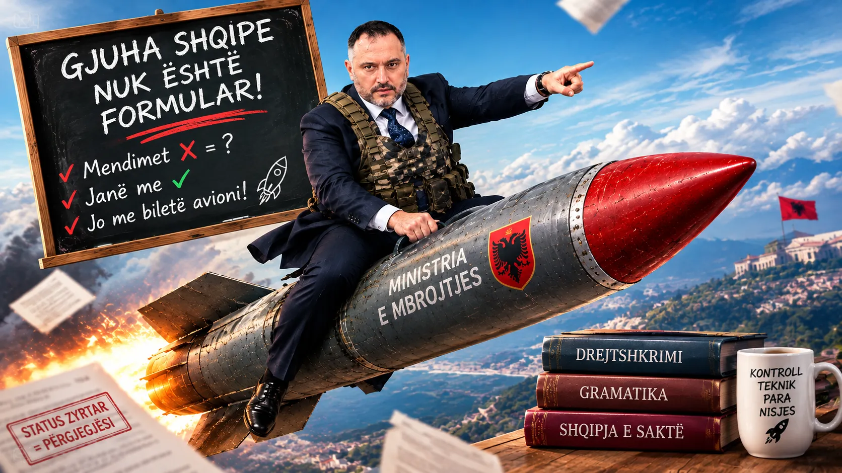 Ermal ‘Raketa’, ministri që i jep ‘gaz raketës’, por ‘frenon shqipen’