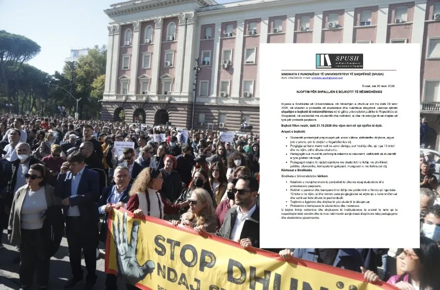 Pedagogët shpallin BOJKOTIN në të gjitha universitetet publike