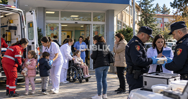 Dyshohet se u helmuan, 6 fëmijë përfundojnë në spital në Korçë