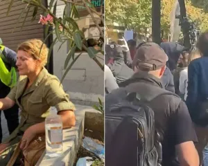 Bashkëshortja e Sokol Olldashit lëndohet në protestë