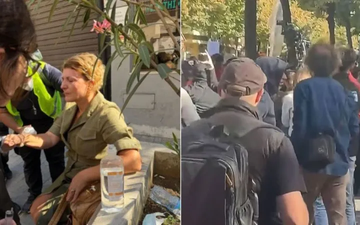 Bashkëshortja e Sokol Olldashit lëndohet në protestë