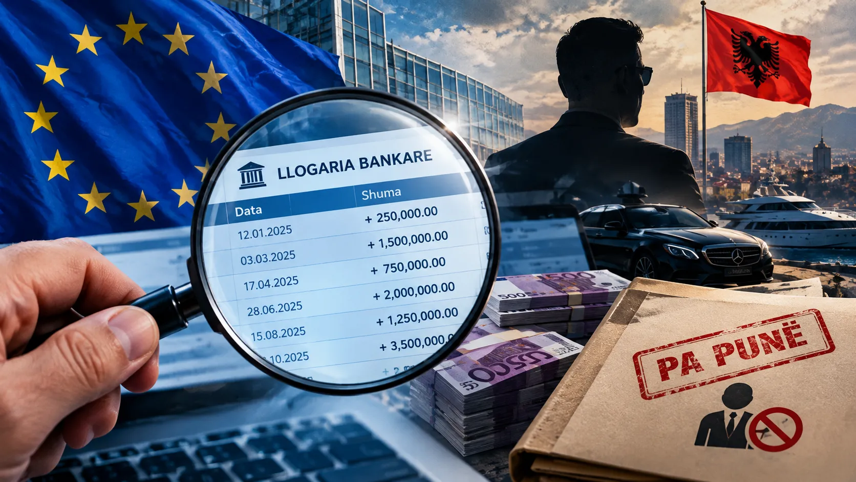 BE kërkon akses të zbulojë milionerët e pa punë të Shqipërisë