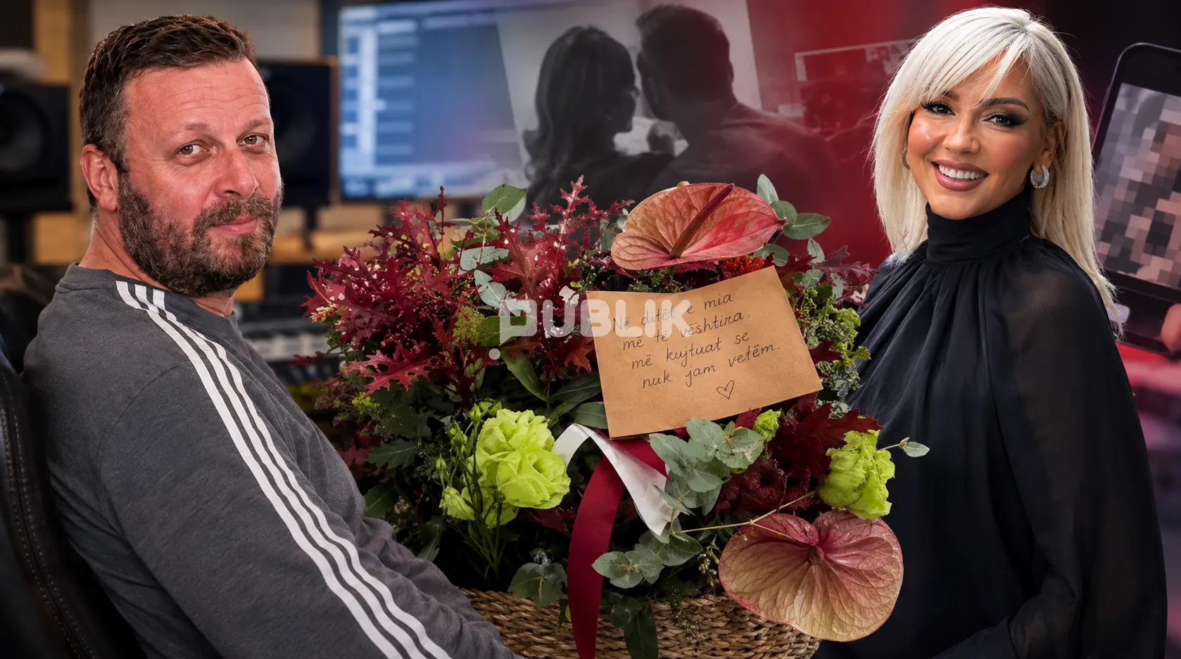 Pas skandalit me videot +18, Monika Lubonja surprizohet me tufën e luleve