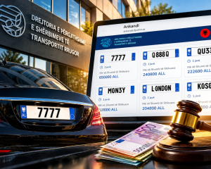 Nga “7777” te “QU33N”, sa po paguajnë shqiptarët për targat VIP