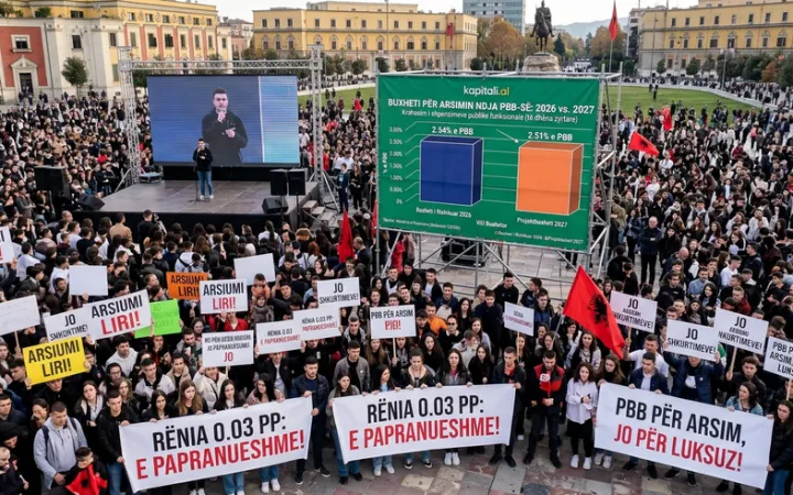 Rama “u mbyll derën” studentëve, por “hap thesin” për “Ronët” e Mbrojtjes!