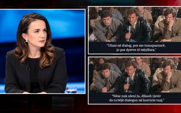 Rudina Hajdari thirrje studentëve: Uluni në dialog me Ramën!