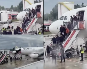 Kush janë personat e prangosur dhe me ngjyrë që zbarkuan në Rinas?