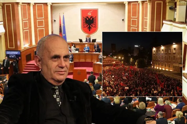 Artan Fuga ironizon krahasimin e protestave: Si Enveri që barazonte Gradishtën me Parisin