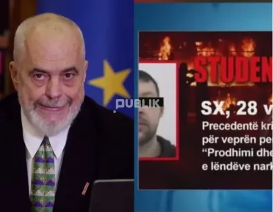 Rama e cilësoi kriminel, studenti padit kryeministrin Edi Rama (VIDEO)