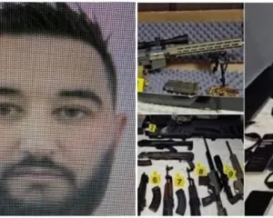 Snajperë, automatikë dhe 7,820 fishekë, SPAK çon në gjyq Eugert Sinon