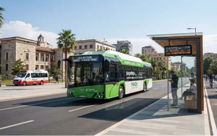 FSHZH tender 10 milionë euro për autobusë dhe stacione me Inteligjencë Artificiale