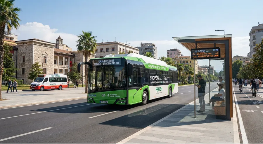 FSHZH tender 10 milionë euro për autobusë dhe stacione me Inteligjencë Artificiale