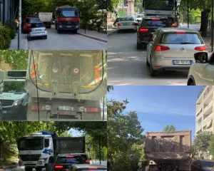 Liqeni i Thatë mes pluhurit dhe betonit, kush i lejon kamionët të lëvizin pa autorizim?