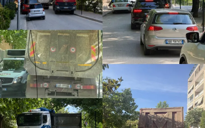 Liqeni i Thatë mes pluhurit dhe betonit, kush i lejon kamionët të lëvizin pa autorizim?